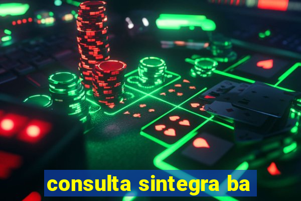 consulta sintegra ba